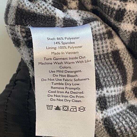 Eddie Bauer Flexion Polar Lined Pants Womens Size 8 Black Waterproof Gorpcore - Picture 9 of 12